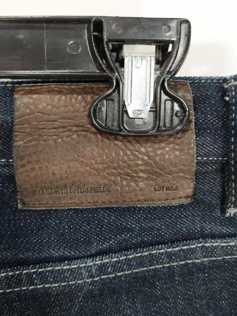 Allsaints 607 Japanese Selvedge Denim Indigo Jeans 'Sailor' Standard Fit. Sz 32.
